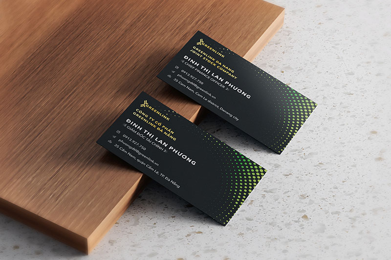 Name card - Ngang
