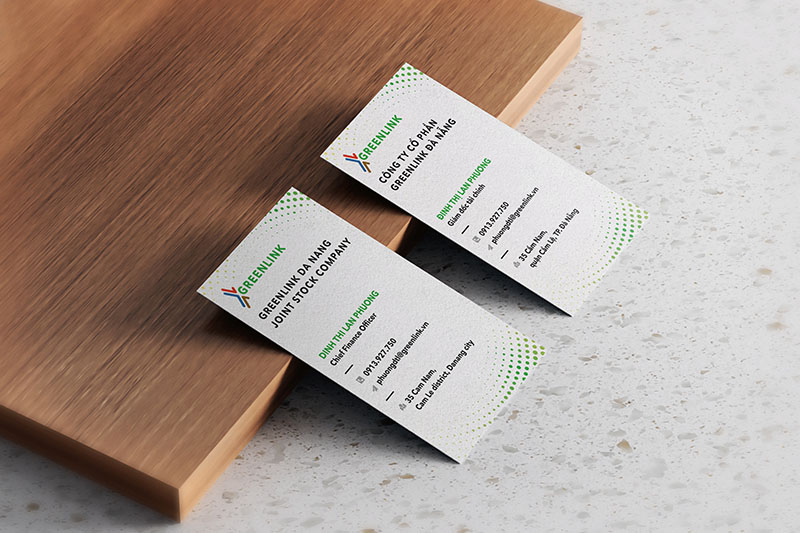 Name card - Dọc